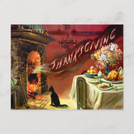 Vintagens Thanksgiving Vykort