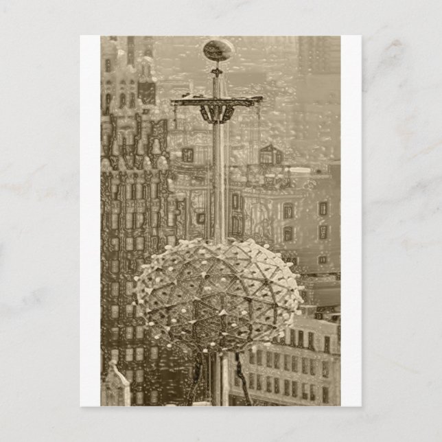 VINTAGENS TIDSKVARE VYKORT (Framsida)