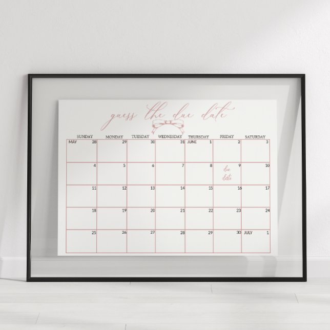 Vintagens tidslösa Blommigt Babyinställningsdatum  Poster (Skapare uppladdad)