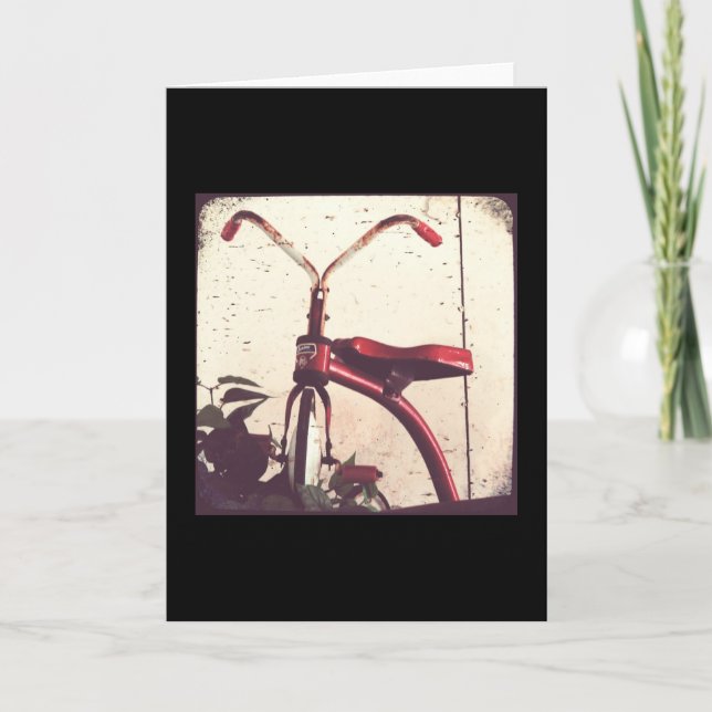 Vintagens trehjuling kort (Framsida)
