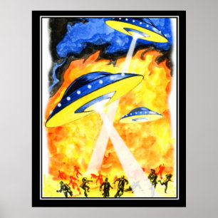 Vintagens två världar - återtryck poster