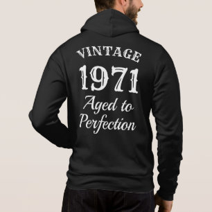 Vintagens typografi Åldras till perfektion födelse T Shirt