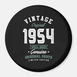 Vintagens ursprungliga Åldras 1954 Magnet