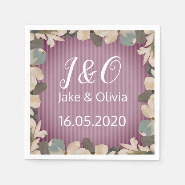 Vintagens våld pappersservett (Framsidan)