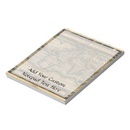 Vintagens världskarta - Atlashistorik Anteckningsblock