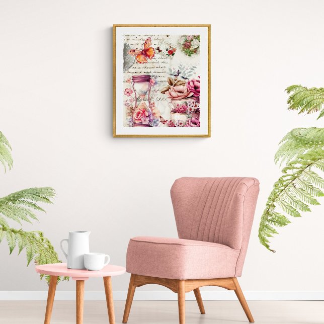 Vintagens vattenfärgskoder poster (Skapare uppladdad)