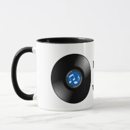 Vintagens vinylarkiv i Mugg