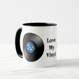 Vintagens vinylarkiv i Mugg