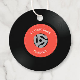 Vintagens vinylpostdesign - favorittagg gåvor etiketter