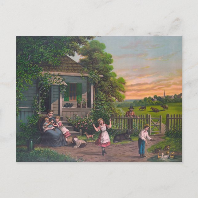 Vintagens vykort (Framsida)