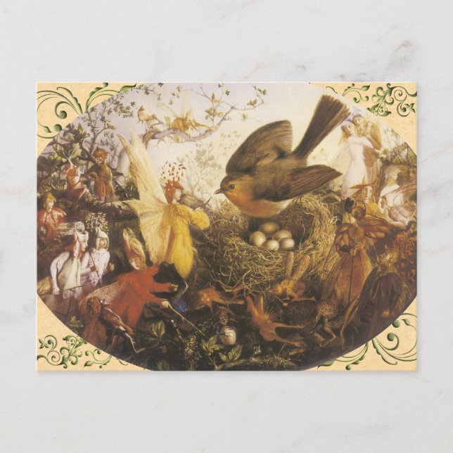 Vintagens vykort för Älva (Framsida)