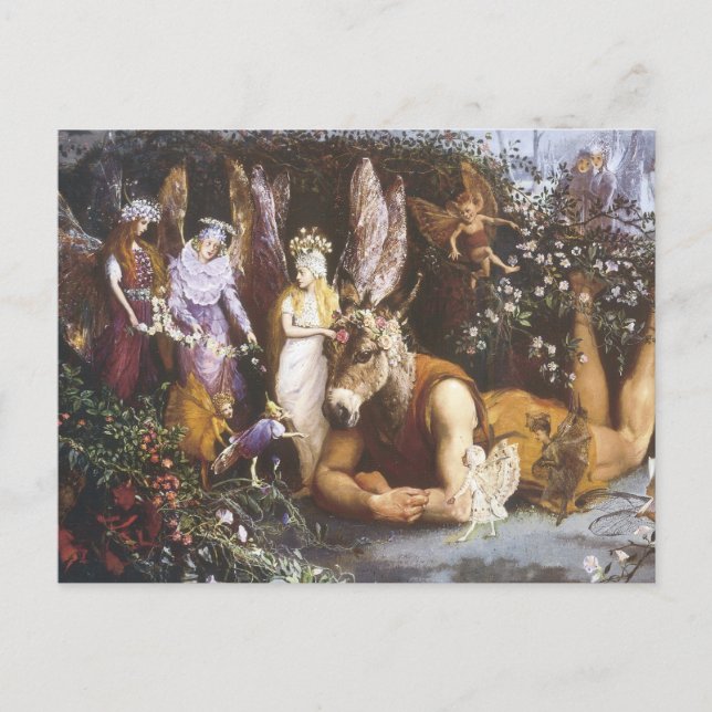 Vintagens vykort för Älva efter halvsommar (Framsida)