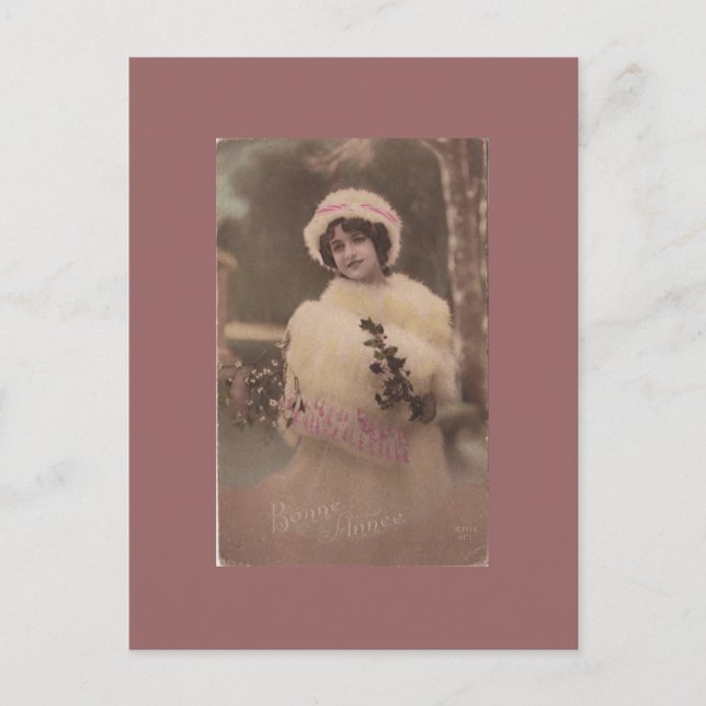 Vintagens vykort för Fransk (Framsida)