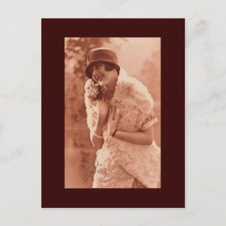 Vintagens vykort för Fransk