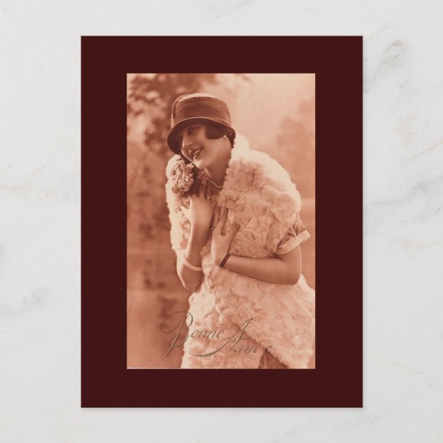 Vintagens vykort för Fransk (Framsida)