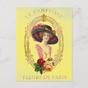 Vintagens vykort för Fransk