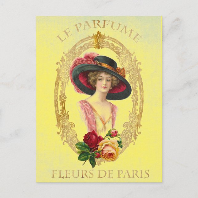 Vintagens vykort för Fransk (Framsida)