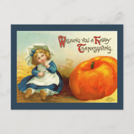 Vintagens vykort för Thanksgiving