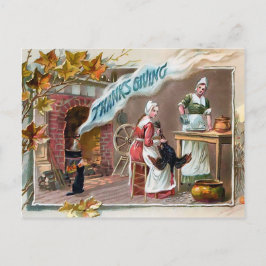 Vintagens vykort för Thanksgiving