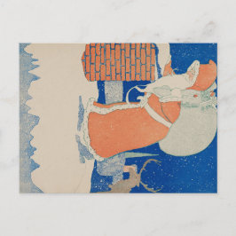 Vintagens vykort, klassiskt Helgdag-kort Vykort