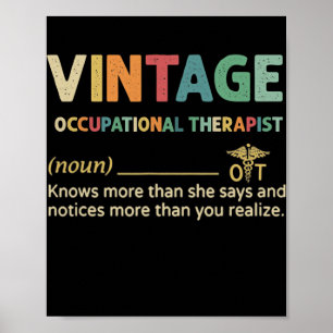Vintagens yrkesmässiga terapi känner till mer än poster