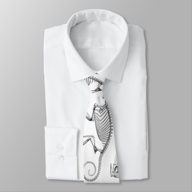 Vintageödlaskelett Slips (Bunden)