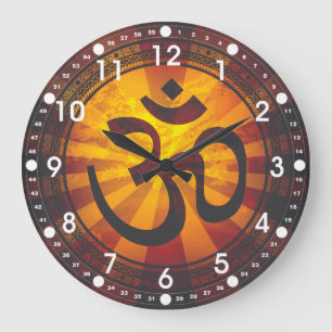 VintageOm-symbol Stor Klocka