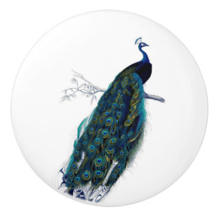 Vintagepåfågel Knopp