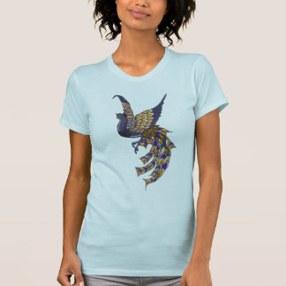 Vintagepåfågel Tee Shirt