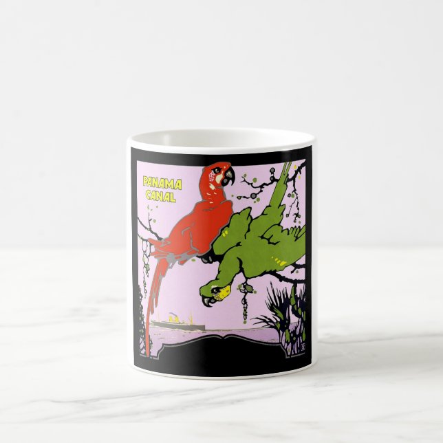 VintagePanama kanal Kaffemugg (Center)