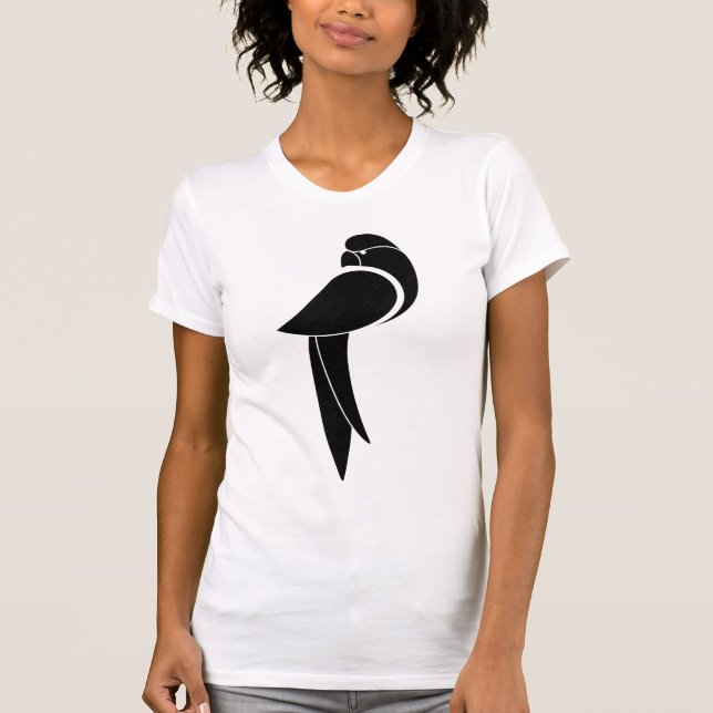 Vintagepapegojaälskare Tee (Framsida)