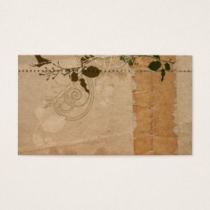 Vintagepapper profilerar kortet visitkort