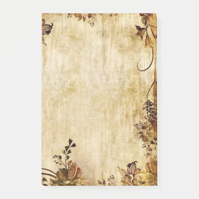 VintageParchment Post-it Block (Framsida)