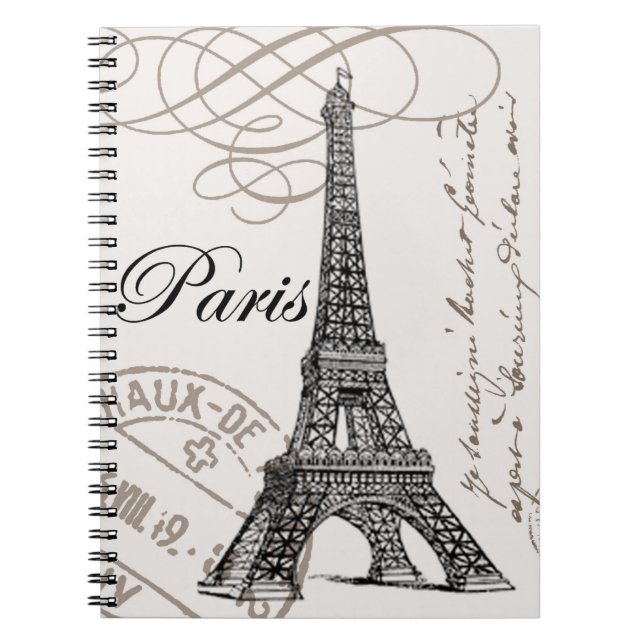 VintageParis… anteckningsbok (Framsidan)