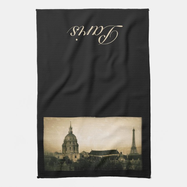 VintageParis kökshandduk (Vertikal)