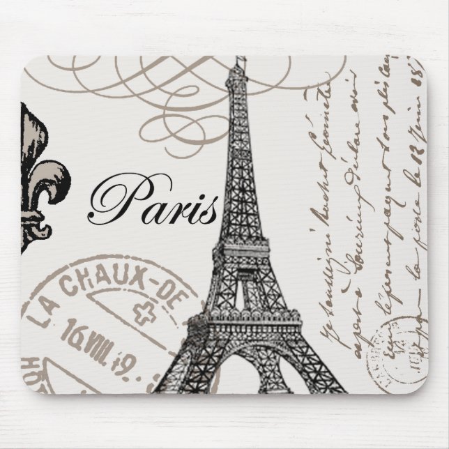 VintageParis… mousepad Musmatta (Framsidan)