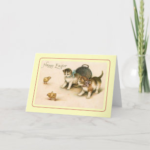 Vintagepåsk Helgkort