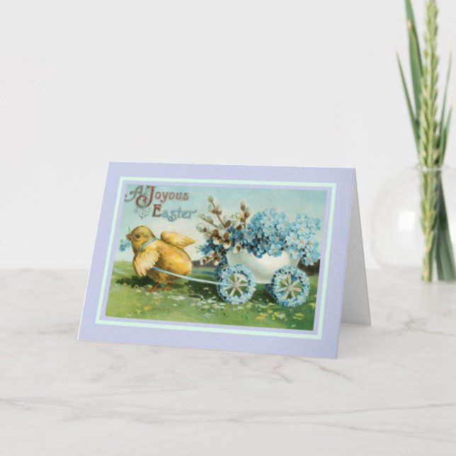 Vintagepåsk Helgkort (Framsida)