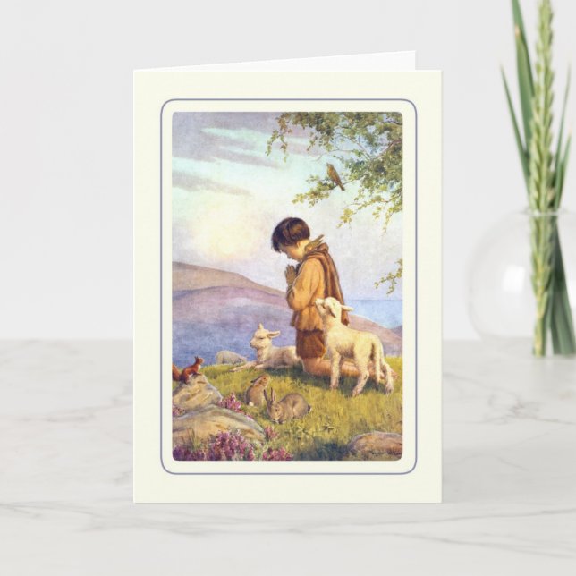 Vintagepåsk Helgkort (Framsida)