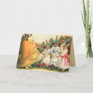 Vintagepåsk Ostern Helgkort