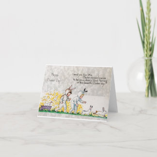 Vintagepåskhälsningar Helgkort