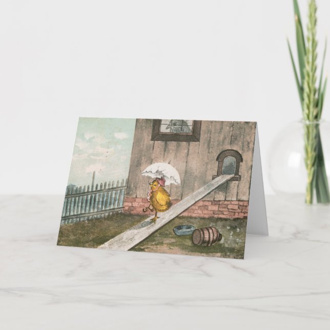 VINTAGEPÅSKKORT HELGKORT (Framsida)