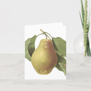 VintagePear… notecard Kort