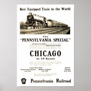 VintagePennsylvania den speciella affischen Poster