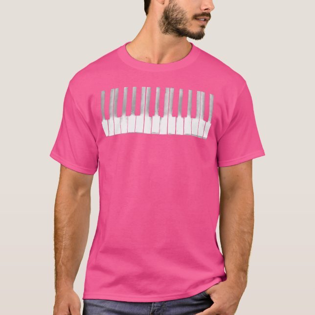 Vintagepiano 	 Present T Shirt (Framsida)