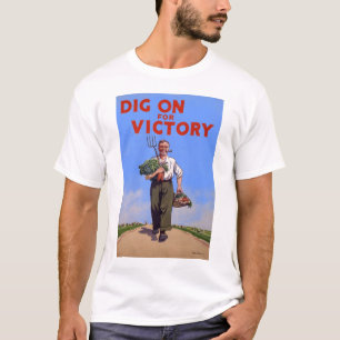 Vintagepik på för skjorta för seger T T-shirt