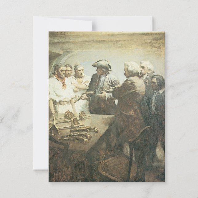 Vintagepirater, Förbereder för myteri av NC Wyeth (Framsida)