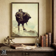 Vintagepirater, Kapten Bill Bones av NC Wyeth