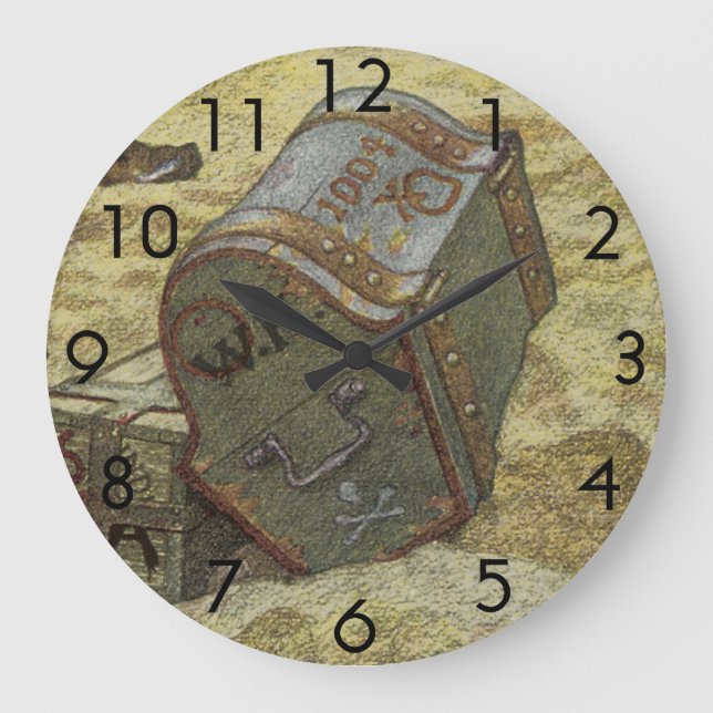 Vintagepirater, William Kidd begraver skatter Stor Klocka (Framsida)