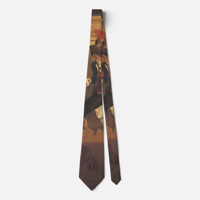 Vintagepiratkapten, svärdfäktning av NC Wyeth Slips (Framsida)